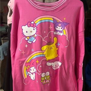 Hello Kitty Pink Sweatshirt